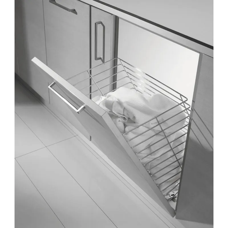 Košara za rublje Inoxa 125 / Krom