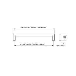 Ručka MEDELIN / Brušeni nikal
