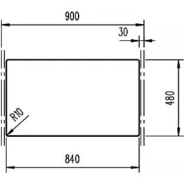 Kamen sudoper Teka STONE 90B-TG