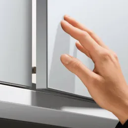 Mehanizam za otvaranje bez ručkica PUSH TO OPEN Silent / Bijela