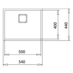 Nerđajući sudoper Teka FLEXILINEA RS15 50.40