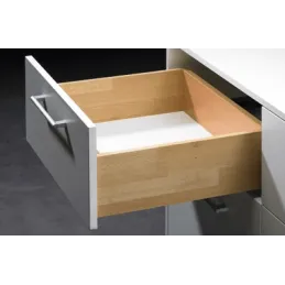 Skriveni djelomični izvlačivač QUADRO 25 s prigušivanjem i držačima / 25kg