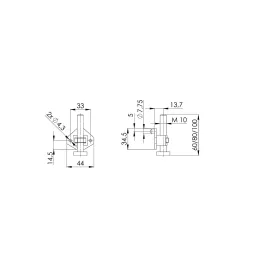 Podesiva nožica H681