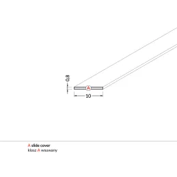 Poklopac za LED profil A