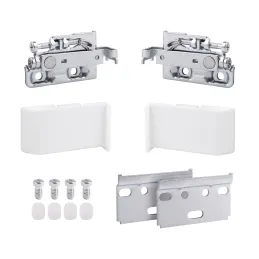 Set za ovjes ormarića / Bijela