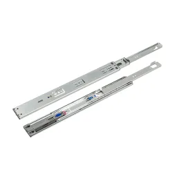 Ležajna vodilica s prigušivanjem EXLUSIVA 45 mm s potporom / Nikal