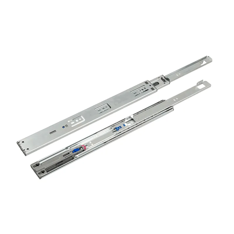 Ležajna vodilica s prigušivanjem EXLUSIVA 45 mm s potporom / Nikal