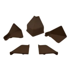 Set završetaka za brtvenu letvicu KAINDL / Čokoladno smeđa