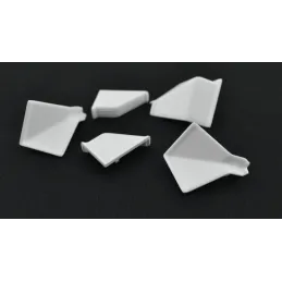 Set završetaka za brtvenu letvicu KAINDL / Bijela