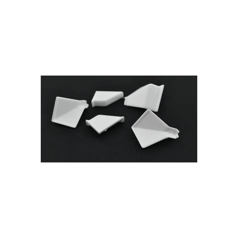 Set završetaka za brtvenu letvicu KAINDL / Bijela