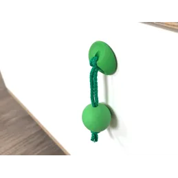 Ručka knopka NARNIA / Zelena