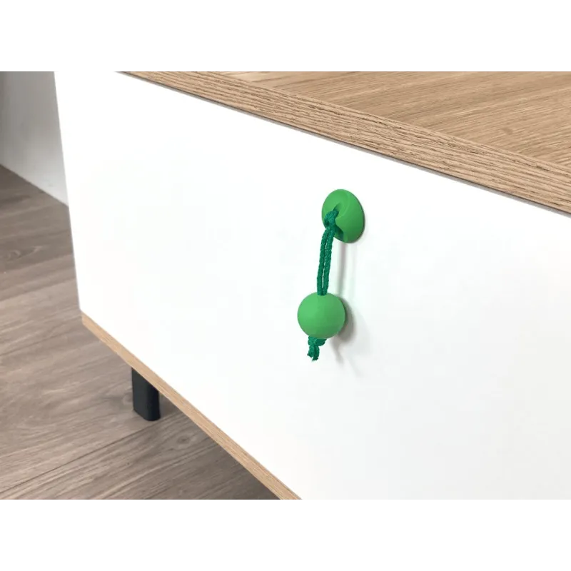 Ručka knopka NARNIA / Zelena