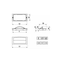 Ručka GALOS / Grafit