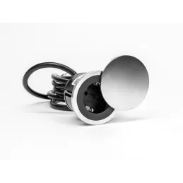 Poklop za unutarnju utičnicu BACHMANN PIX 1x230V / Nehrđajući čelik