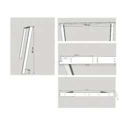 Stolna konstrukcija WERRA / Grafit