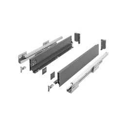 Utičnica s bočnom stranicom AXIS PRO Niska 86 mm / Antracit