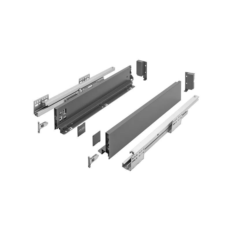 Utičnica s bočnom stranicom AXIS PRO Niska 86 mm / Antracit