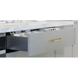 Utičnica s bočnom stranicom AXIS PRO Srednja 120 mm / Antracit