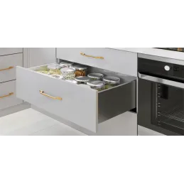 Ladica s bočnom stranom AXIS PRO Ekstra Visoka 200 mm / Antracit