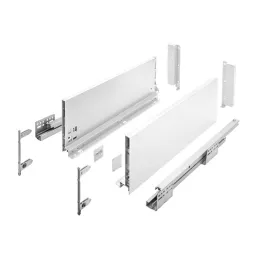 Ladica s bočnicom AXIS PRO Ekstra Visoka 200 mm / Bijela