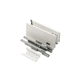 Ladica s bočnicom AXIS PRO Ekstra Visoka 200 mm / Bijela