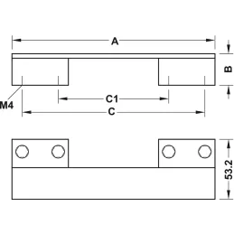 Ručka ZELDO / Crno željezo