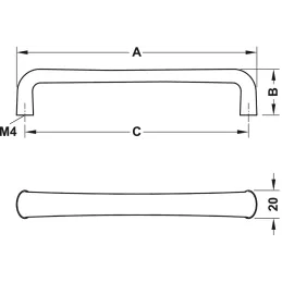 Ručka AVALEON / Starocín