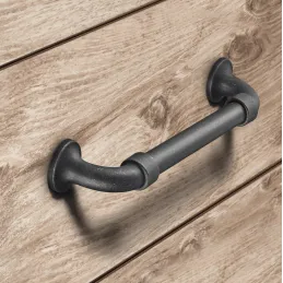 Ručka PETROL / Crna antik