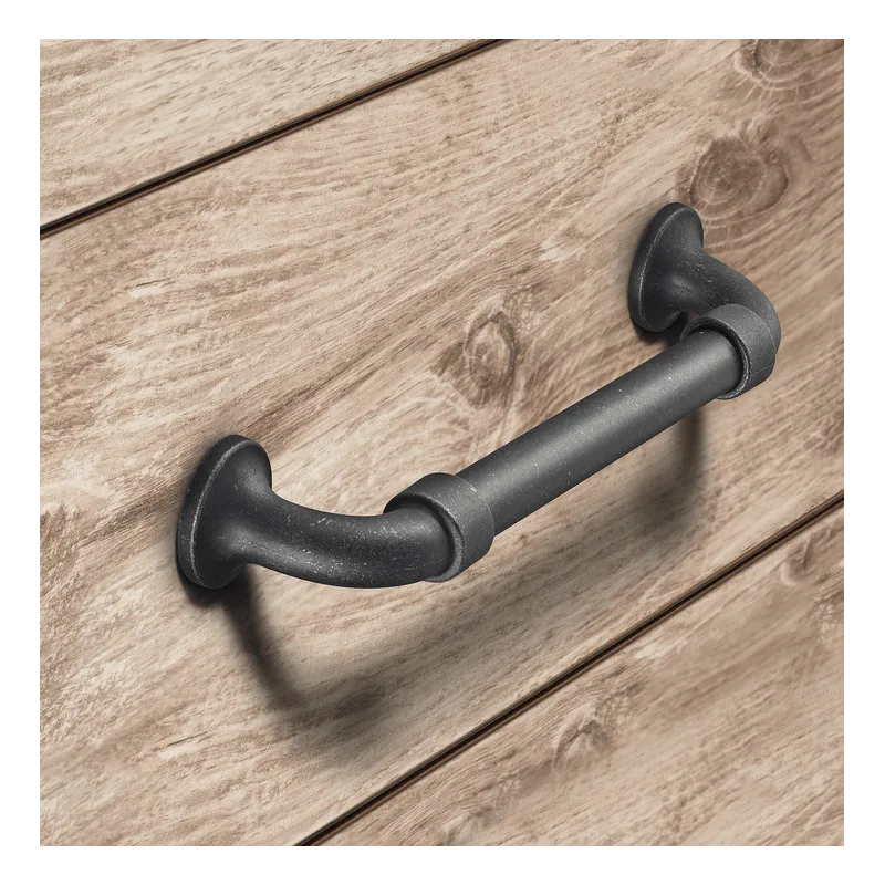 Ručka PETROL / Crna antik