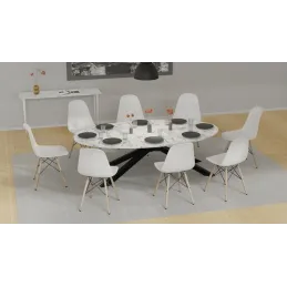 Stolna konstrukcija OPIUM 1630 / Crna mat