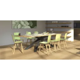 Stolna konstrukcija OPIUM 1630 / Crna mat