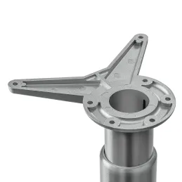 Podes za stol MOVE podesiva Nehrđajući čelik / 60 mm