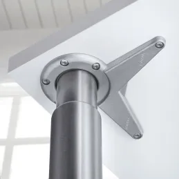 Podes za stol MOVE podesiva Nehrđajući čelik / 60 mm