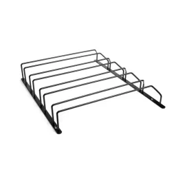 Četveroredni držač za čaše / Crna mat