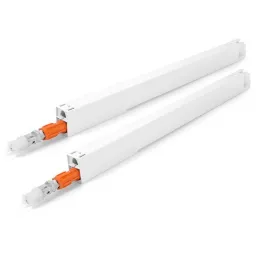 Kuhinjska kutija BLUM - Antarobox "D" 224 mm s relingom TIP-ON / Bijela