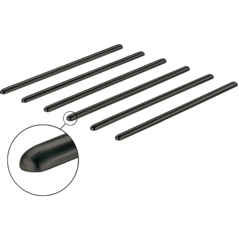 Samoljepljiva podloga / Grafitno crna - set od 6 kom