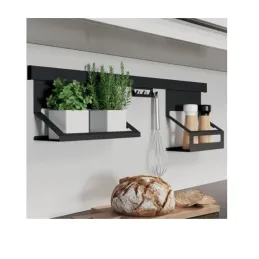 Zidni set polica EXCLUSIVE 900 mm / Crna mat