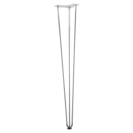 Noga za stol HAIRPIN 710 mm / sjajni krom