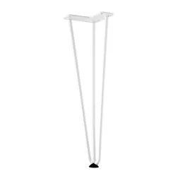 Noga za konferencijski stolić HAIRPIN 420 mm / Bijela