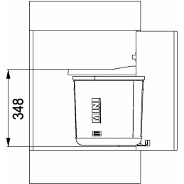 Koš za otpatke FRANKE MINI