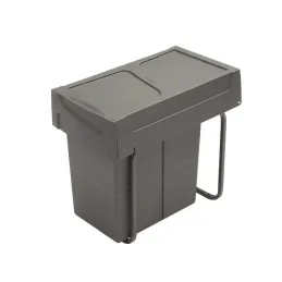 Izvlačiva kanta za otpad s posudom U30 20L / Siva