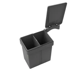 Koš za otpadke za vrata UNION SINGLE 7 + 7L / Siva