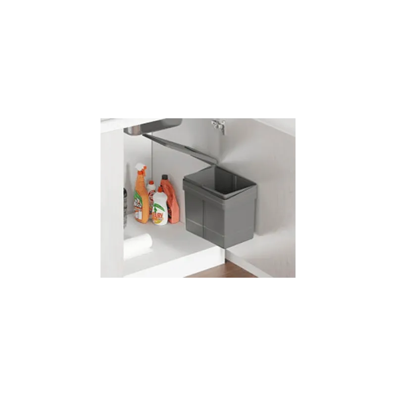 Kanta za otpad za vrata UNION SINGLE 15 L / Siva