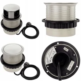 Izvlačna električna utičnica TETRABOX 4x 230V / Aluminij