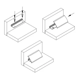 BrTvrdni profil EGGER Pietra Grigia Antracit / F205
