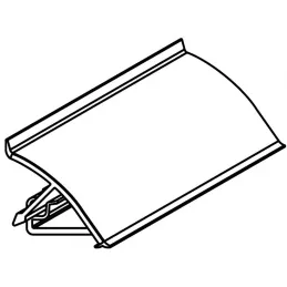 Brtvena traka EGGER Aluminij blago češljan / F502