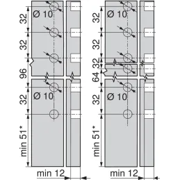Kuhinjska kutija BLUM - Legrabox "C" / Bijela