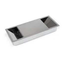 Prolaz za kabele AURONE 152 / Sjajni krom