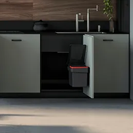 Kanta za otpad za vrata SEPARO 15 L / Antracit