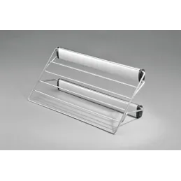 Izvlačni vješalica za hlače s ublaživačem / Srebrna